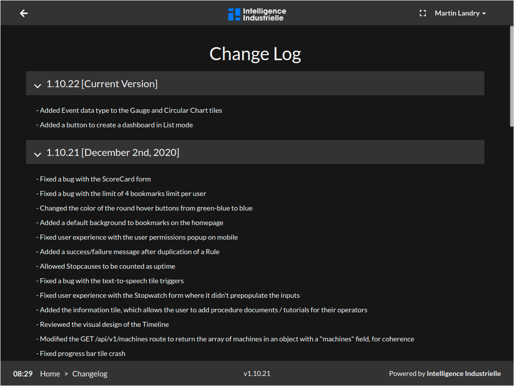 Changelog